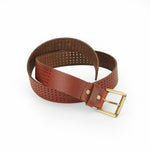 Load image into Gallery viewer, Roller Buckle Leather Belt For Men
