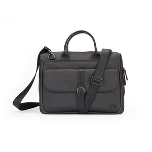 Esquire Laptop Coated Canvas Leather Messenger Bag