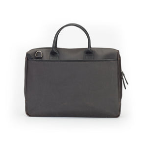 Esquire Laptop Coated Canvas Leather Messenger Bag