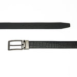 Load image into Gallery viewer, RL Croco Reversible Leather Belt For Men
