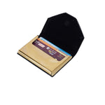 Load image into Gallery viewer, Metallic Leather Cover Card Holder
