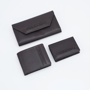 "Premium Leather Wallet & Cardholder Gift Set for Men and Women – Ideal for Corporate Gifting"