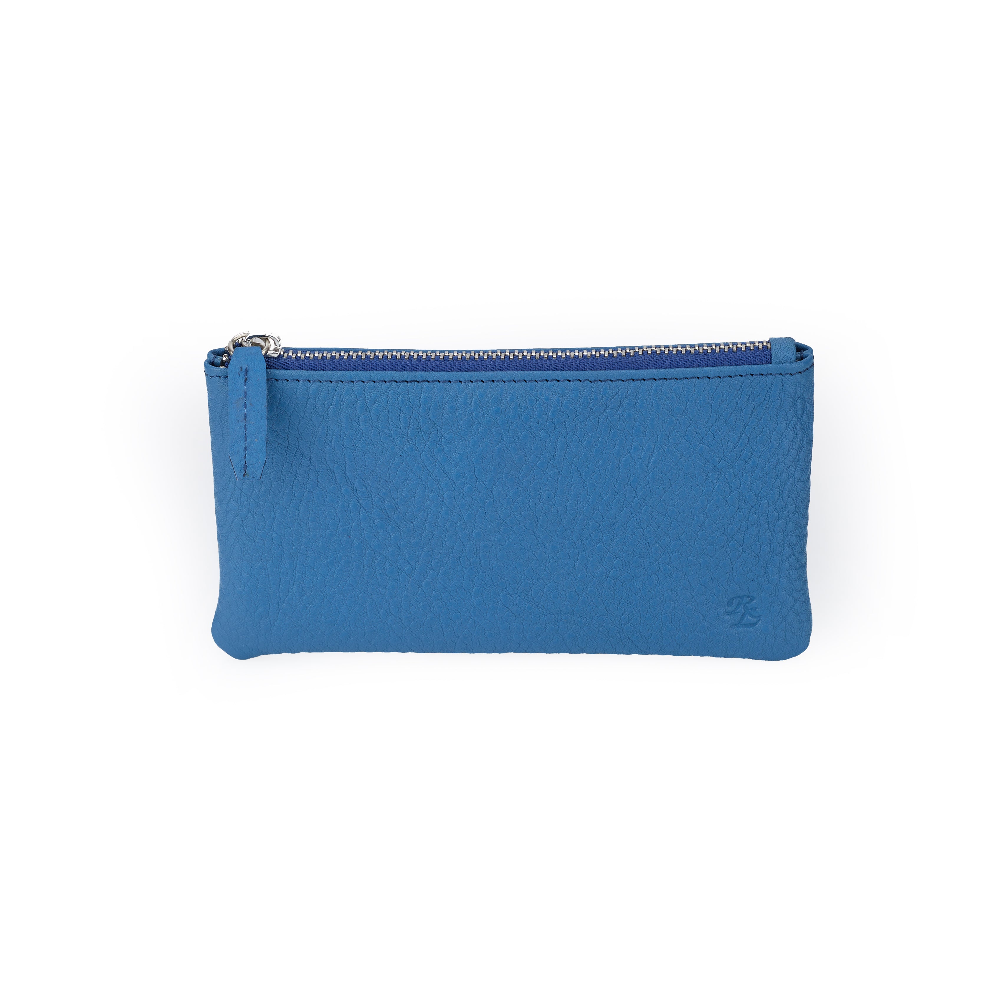 RL Leather Wristlet Purse for Women