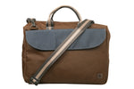 Load image into Gallery viewer, RL  laptop bag for men waterproof Canvas Messenger Upto 16 inch
