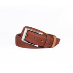 Load image into Gallery viewer, RL Nubuck Leather Formal Mens Belt
