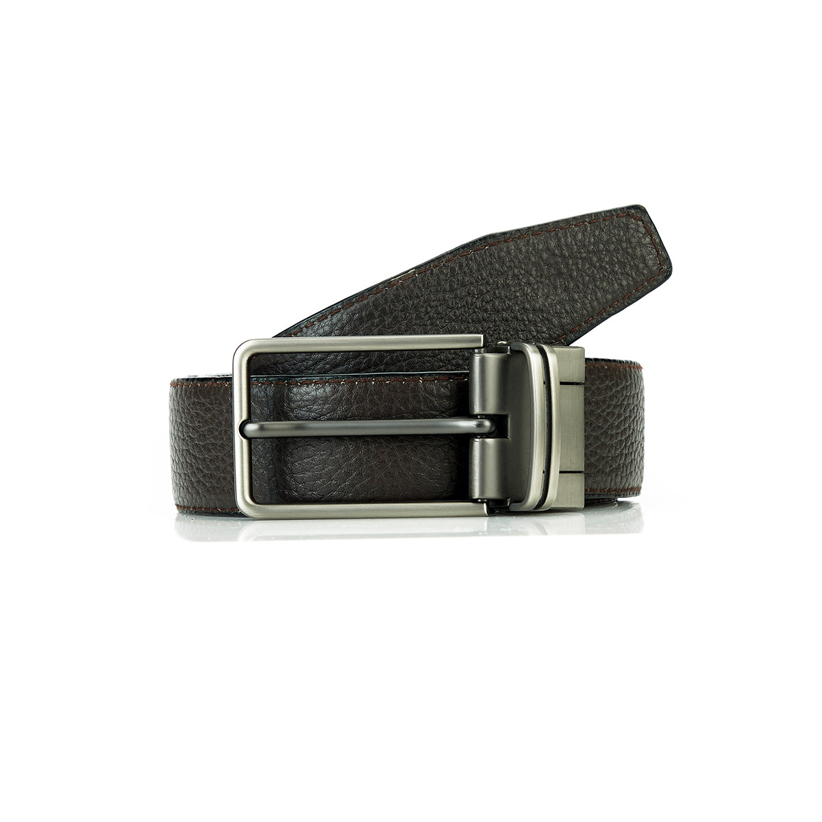 NDM Leather Reversible Belt For Men