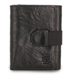 Load image into Gallery viewer, Creased Leather Tri Fold Mens Wallet
