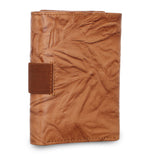 Load image into Gallery viewer, Creased Leather Tri Fold Mens Wallet
