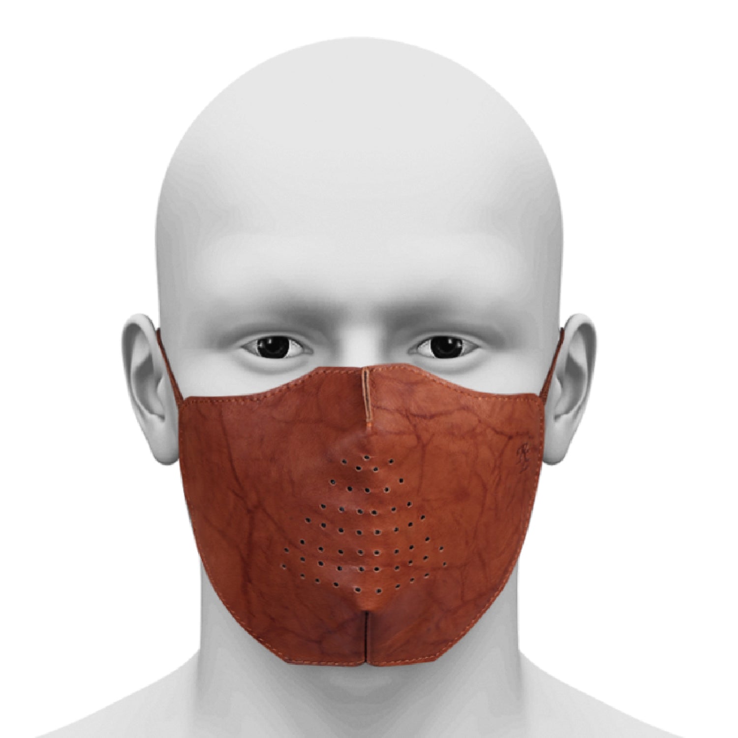 RL Antique Leather Face Mask With Changeable Filters - WALLETSNBAGS