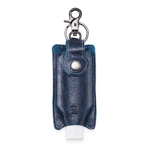 Walletsnbags RL Hand Sanitizer Holder Leather Keychain with 50ml Sanitizer Bottle - WALLETSNBAGS