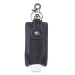 Load image into Gallery viewer, Walletsnbags RL Hand Sanitizer Holder Leather Keychain with 50ml Sanitizer Bottle - WALLETSNBAGS
