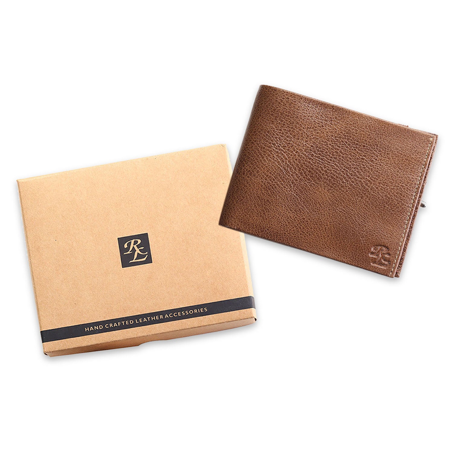 RL Iris Elastic Mens Leather Wallet - WALLETSNBAGS