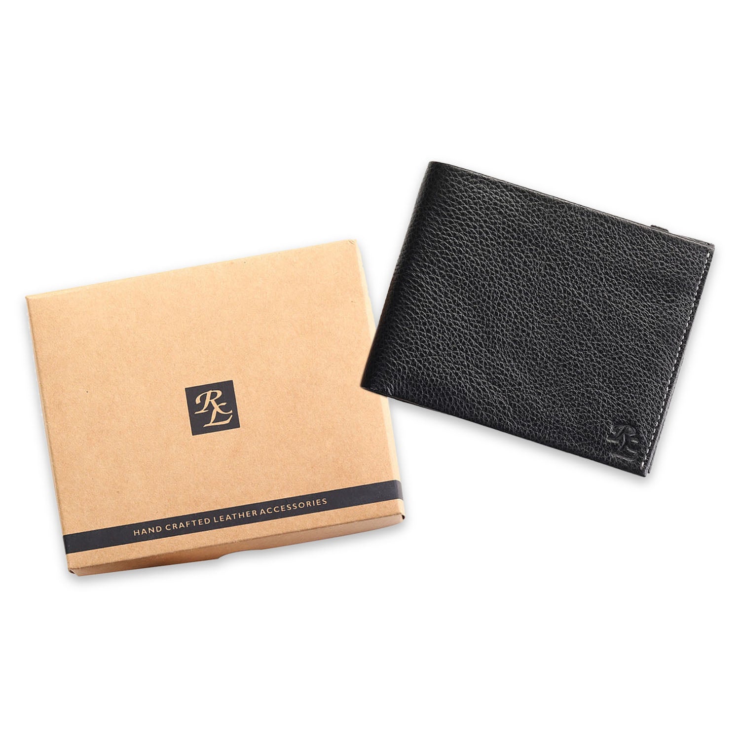 RL Iris Elastic Mens Leather Wallet - WALLETSNBAGS