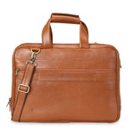 Load image into Gallery viewer, RL Leather Laptop Messenger Office 16inch Bag for Men - WALLETSNBAGS
