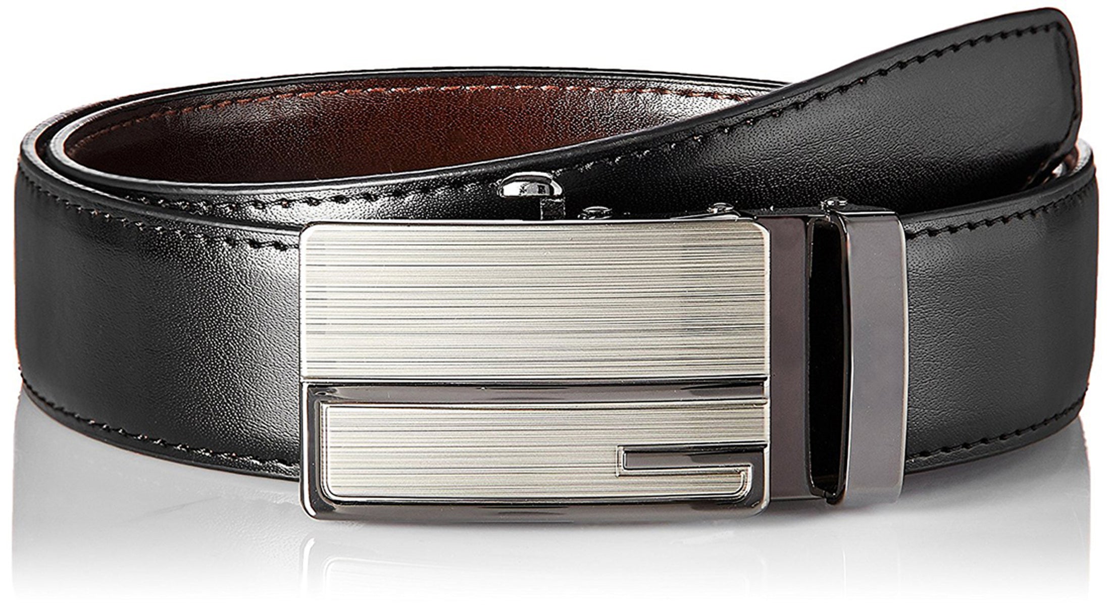 RL Leatherite reversible Formal Belt - [walletsnbags_name]