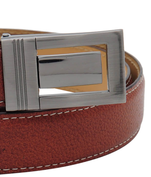 RL PDM Formal Leather Belt - [walletsnbags_name]