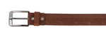 Load image into Gallery viewer, Formal Oillpullup Rib &amp; Emboss Leather Mens belt - WALLETSNBAGS
