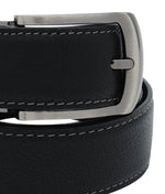 Load image into Gallery viewer, Fine Milled Semi Formal Leather Mens Belt - WALLETSNBAGS
