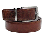 Load image into Gallery viewer, RL Crocoprint Leather Semi Formal Belt - [walletsnbags_name]
