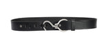 Load image into Gallery viewer, RL S Buckle Leather Mens Belt - WALLETSNBAGS
