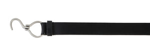 RL S Buckle Leather Mens Belt - WALLETSNBAGS