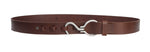 Load image into Gallery viewer, RL S Buckle Leather Mens Belt - WALLETSNBAGS
