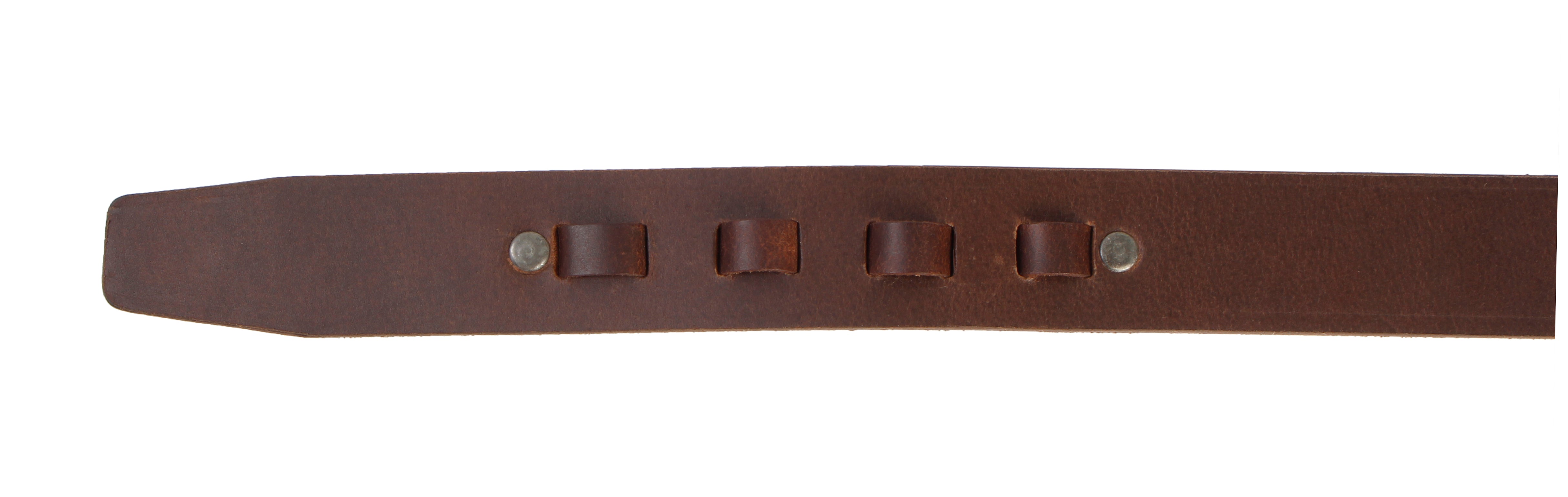 RL S Buckle Leather Mens Belt - WALLETSNBAGS