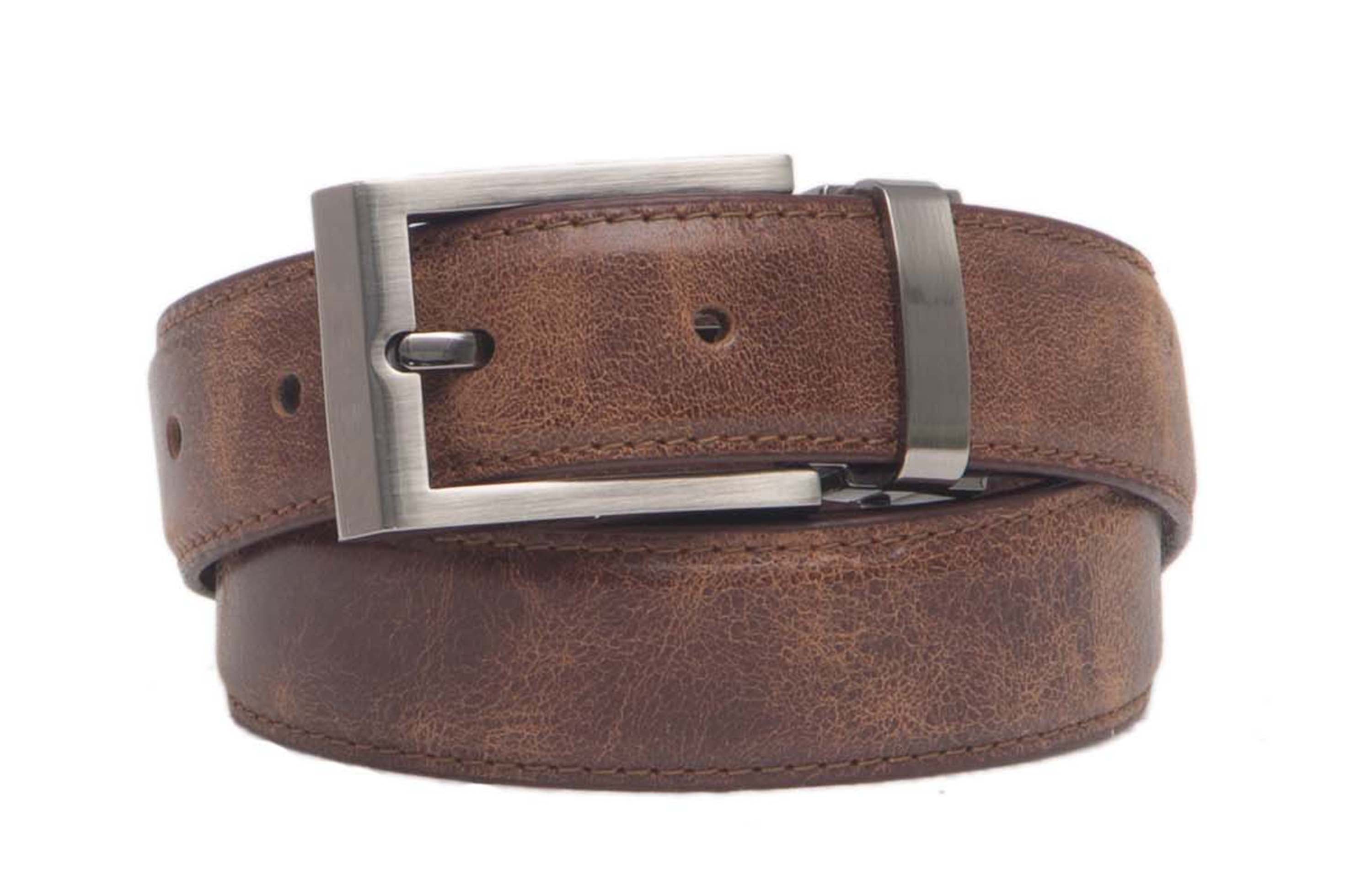 RL Crackle Real Leather Formal Belt 30mm - WALLETSNBAGS