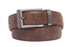 Load image into Gallery viewer, RL Crackle Real Leather Formal Belt 30mm - WALLETSNBAGS
