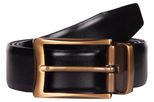 Metro Leather Reversible Mens Belt - WALLETSNBAGS