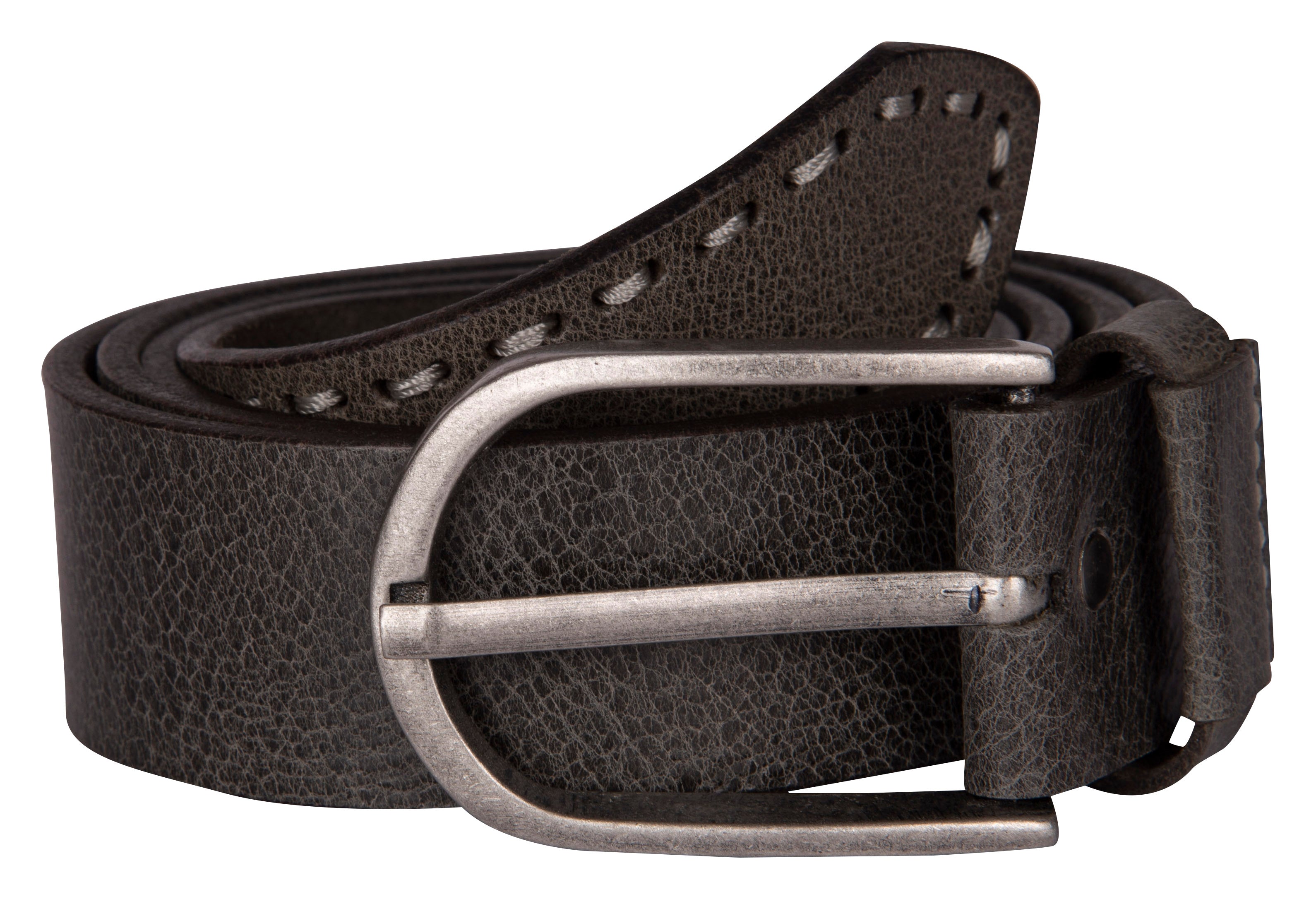 RL Crackle Hand stitch Casual Leather Belt - [walletsnbags_name]