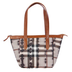 Load image into Gallery viewer, Fiona Checkered Ladies Handbag - [walletsnbags_name]
