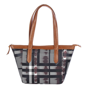 Fiona Checkered Ladies Handbag - [walletsnbags_name]