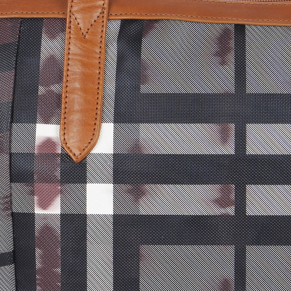 Fiona Checkered Ladies Handbag - [walletsnbags_name]