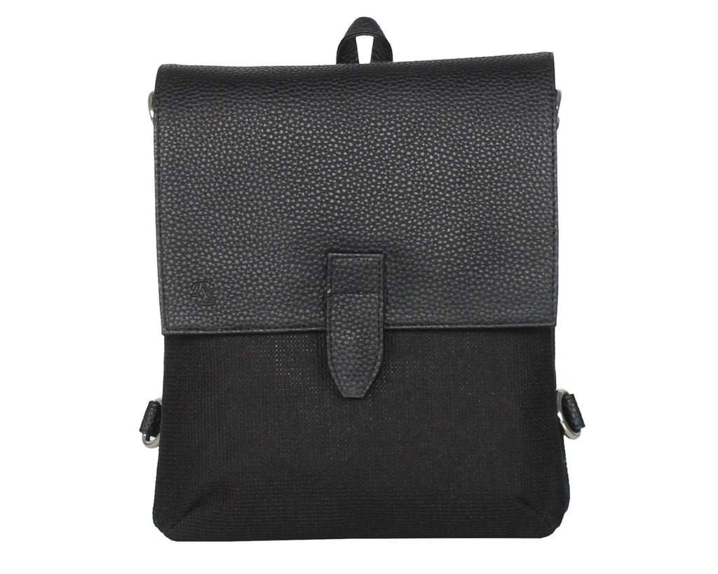 RL Unisex Messenger Cum Backpack - WALLETSNBAGS