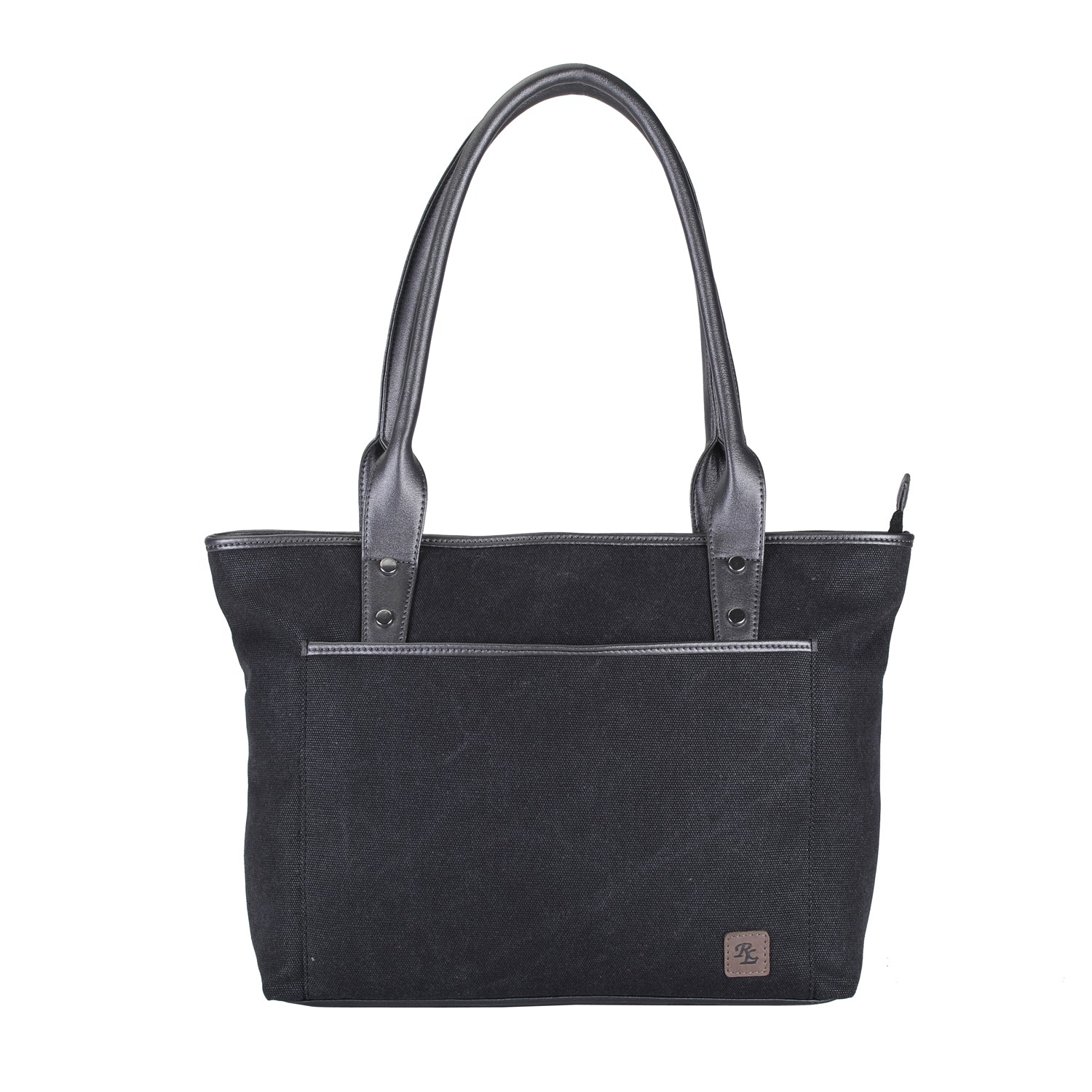 Wax Canvas shoulder ladies bag - WALLETSNBAGS