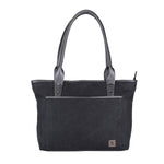 Load image into Gallery viewer, Wax Canvas shoulder ladies bag - WALLETSNBAGS
