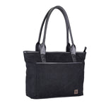 Load image into Gallery viewer, Wax Canvas shoulder ladies bag - WALLETSNBAGS
