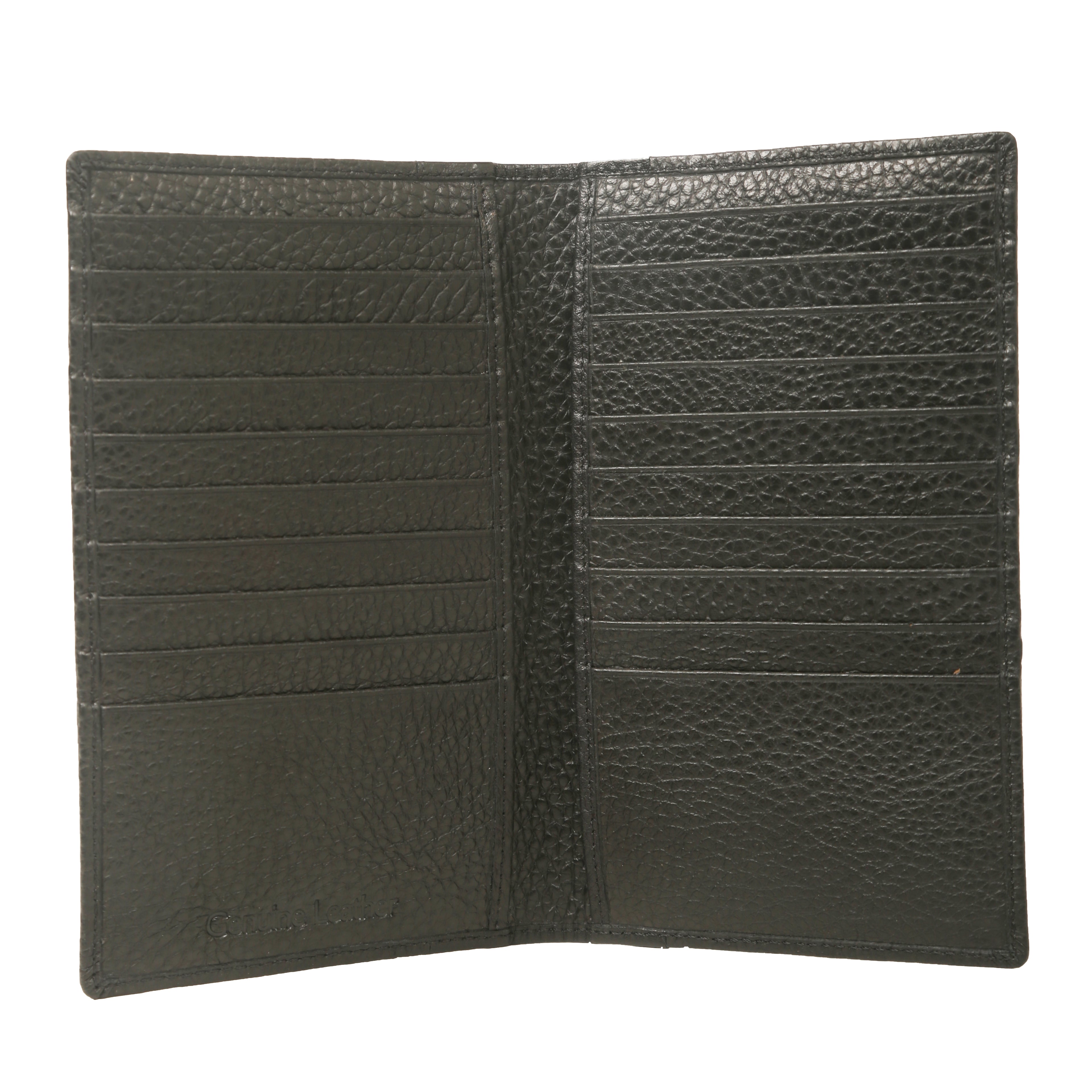 RL Long Leather Credit Card Holder - WALLETSNBAGS