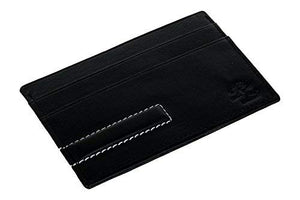 RL Black Card Case Holder - Walletsnbags