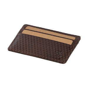 RL Leather Pocket Card Holder - WALLETSNBAGS