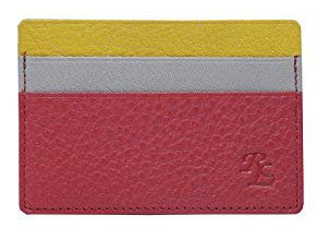 RL Leather Pocket Card Holder - WALLETSNBAGS