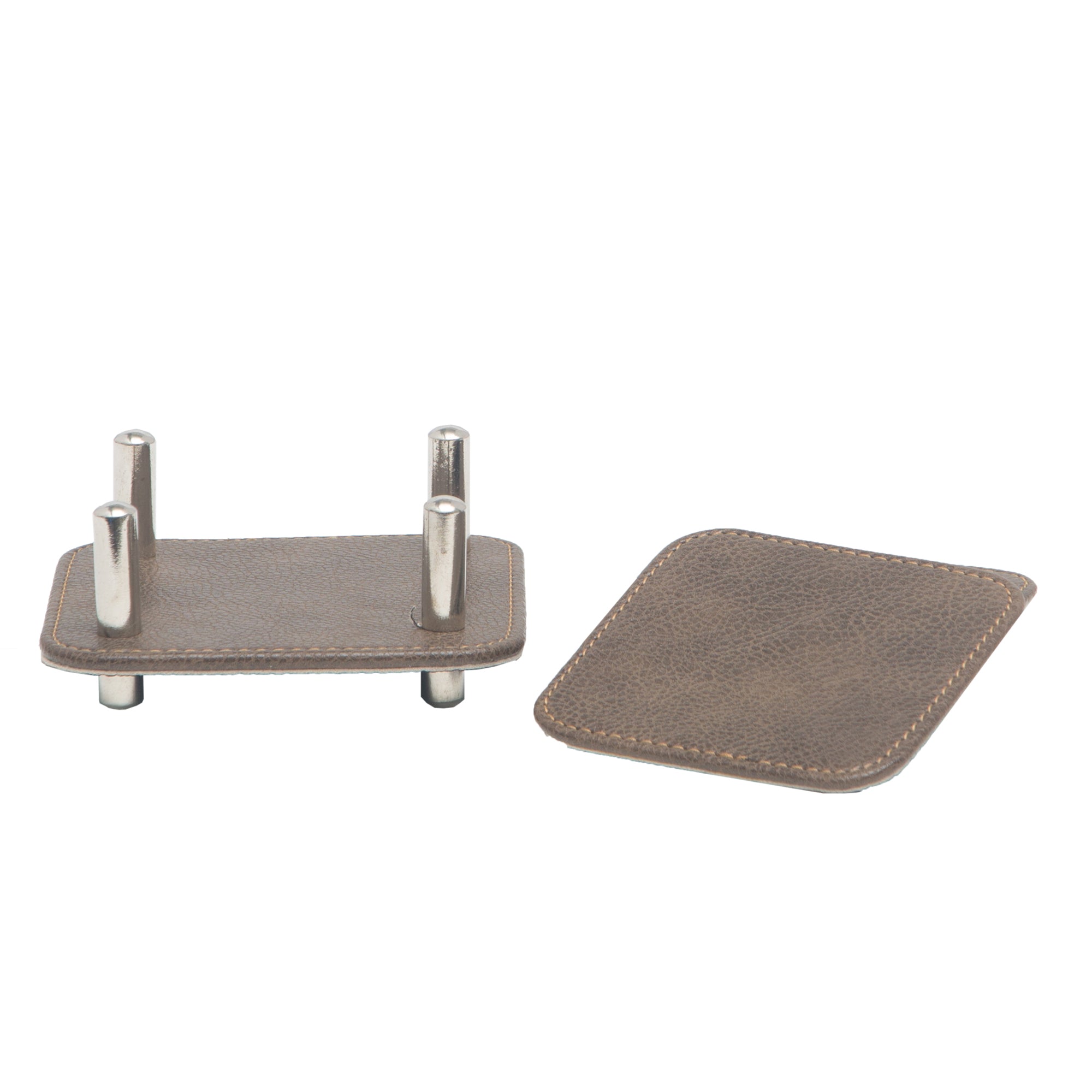 Leatherite Rod Coaster - WALLETSNBAGS