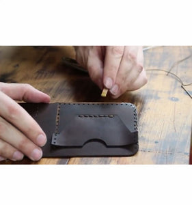 Make Your Own DIY Leather Wallet - WALLETSNBAGS