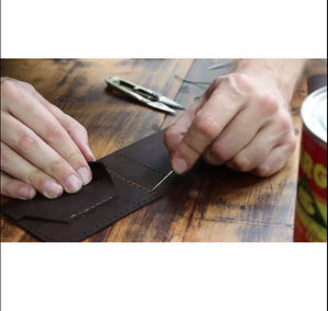 Make Your Own DIY Leather Wallet - WALLETSNBAGS