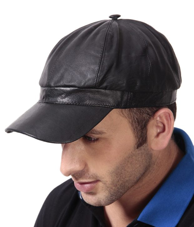 RL Leather Baseball Cap - [walletsnbags_name]