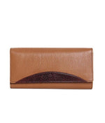 Load image into Gallery viewer, RL Ladies Mobile Leather Wallet - WALLETSNBAGS
