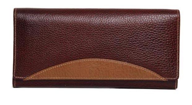 RL Ladies Mobile Leather Wallet - WALLETSNBAGS