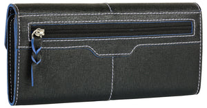 RL Leon Ladies Clutch Wallet Purse - WALLETSNBAGS