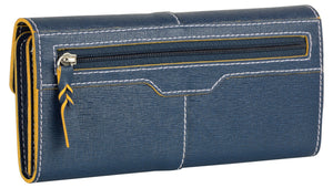 RL Leon Ladies Clutch Wallet Purse - WALLETSNBAGS